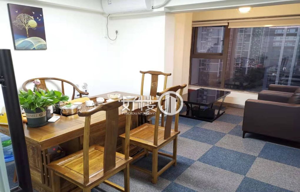 汽博中心  融创金贸时代  168平 精装跃带家具写字楼|办公室出租|租赁/租金/图片